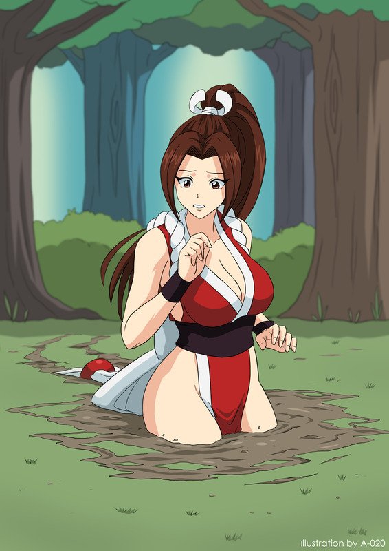 Mai Shiranui stepped into quicksand hidden underneath the grass

#底なし沼 #流砂 #クイックサンド #不知火舞 #不知火舞生誕祭2026