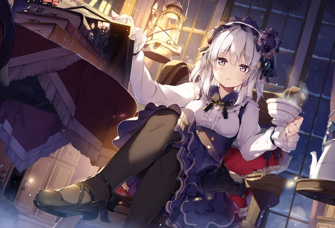 このままではえっちなアカウントだと思われるので綺麗な絵あげて薄めておくか、、