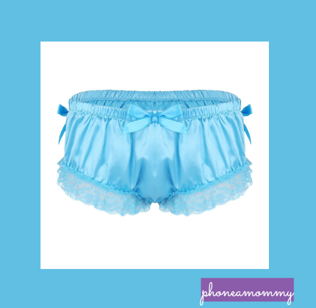 "Ready to play?" #sissyplay #sissified #sissyknickers #pantyplay #sissification #feminized #feminization #pantykink #phoneamommy 1-888-430-2010
