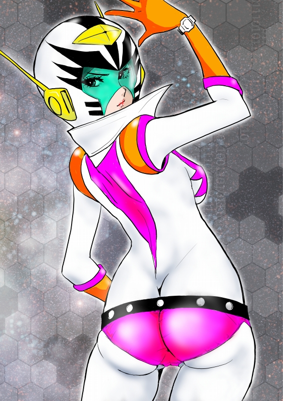 舞さんFA
おしりver.

ちなみにガ・キーン本編はみたこと無いという💦
年末は蒼き鋼のアルペジオ、
今日までFate/stay nightのサイバー編と遠坂編
をながら見してました～ 