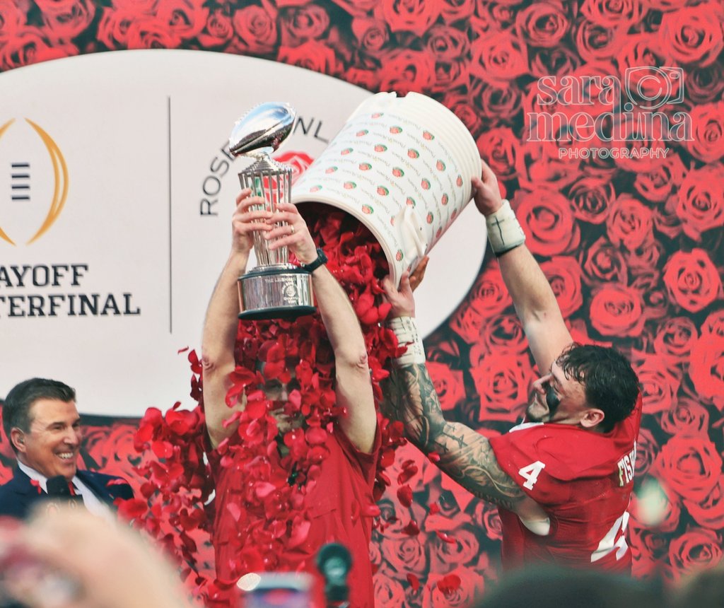 Congrats to <a href="/IndianaFootball/">Indiana Football</a> on today's <a href="/rosebowlgame/">Rose Bowl Game</a> win! #RoseBowl 🌹🏆