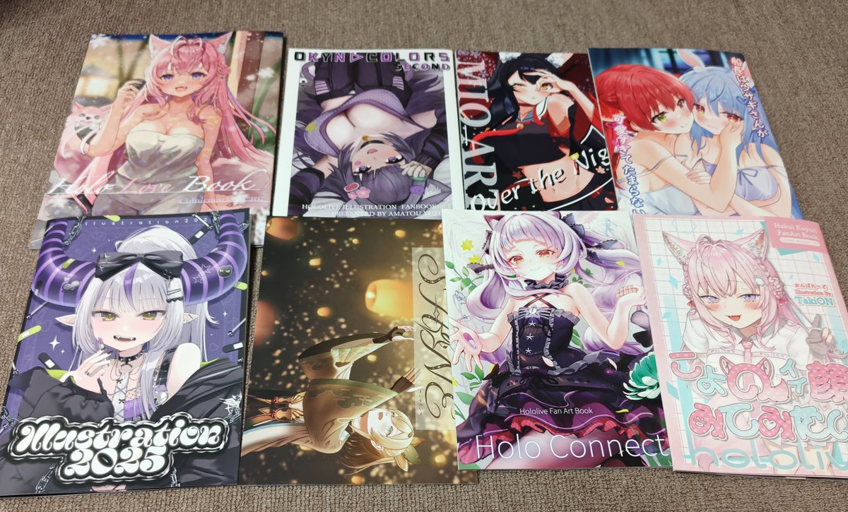 c107戦利品2
ささみんさん（<a href="/sasamin_illust/">ささみん@C107_1日目【西2 し-17a】</a>）
ゆづき君（<a href="/yuzuki_amatou/">甘党ゆづき</a>）
どらら君（<a href="/Dorara3180/">どらら @C107 1日目西さ -14a</a>）
にろにろさん（<a href="/nironiro_ro/">にろにろ＠C107 1日目【西す-25b】</a>）
こちちゃん（<a href="/kochitora_9/">こちトラ🦴🩶 C107(火)【西し-04b】</a>）
時雨くん（<a href="/sigure_yyk/">翡翠時雨@C107 火曜日 西し－11b</a>）
ＴＫニキ（<a href="/szkieletor1989/">TK @ 冬コミ新刊メロブ委託中</a> ）
TakiONさん（<a href="/takiondesuga/">TakiON （たきおん）</a>）
#C107戦利品