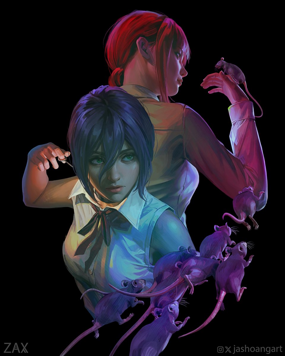 I just watched the Chainsaw Man movie recently, and it was incredible!
-
#chainsawman #chainsawmanmovie #chainsawmanfanart #RezeArc #reze #makima