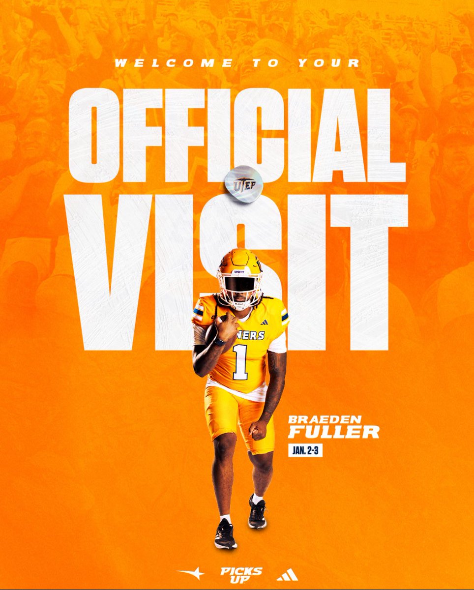 Excited for my UTEP OV tomorrow !