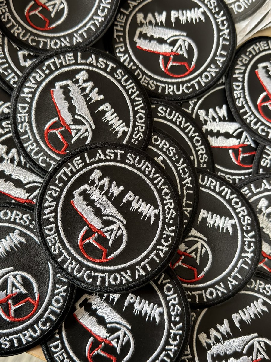 POWER　刺繍パッチ KKPC149) THE LAST SURVIVORS オフィシャル刺繍パッチ 色: 黒 | 糸の色