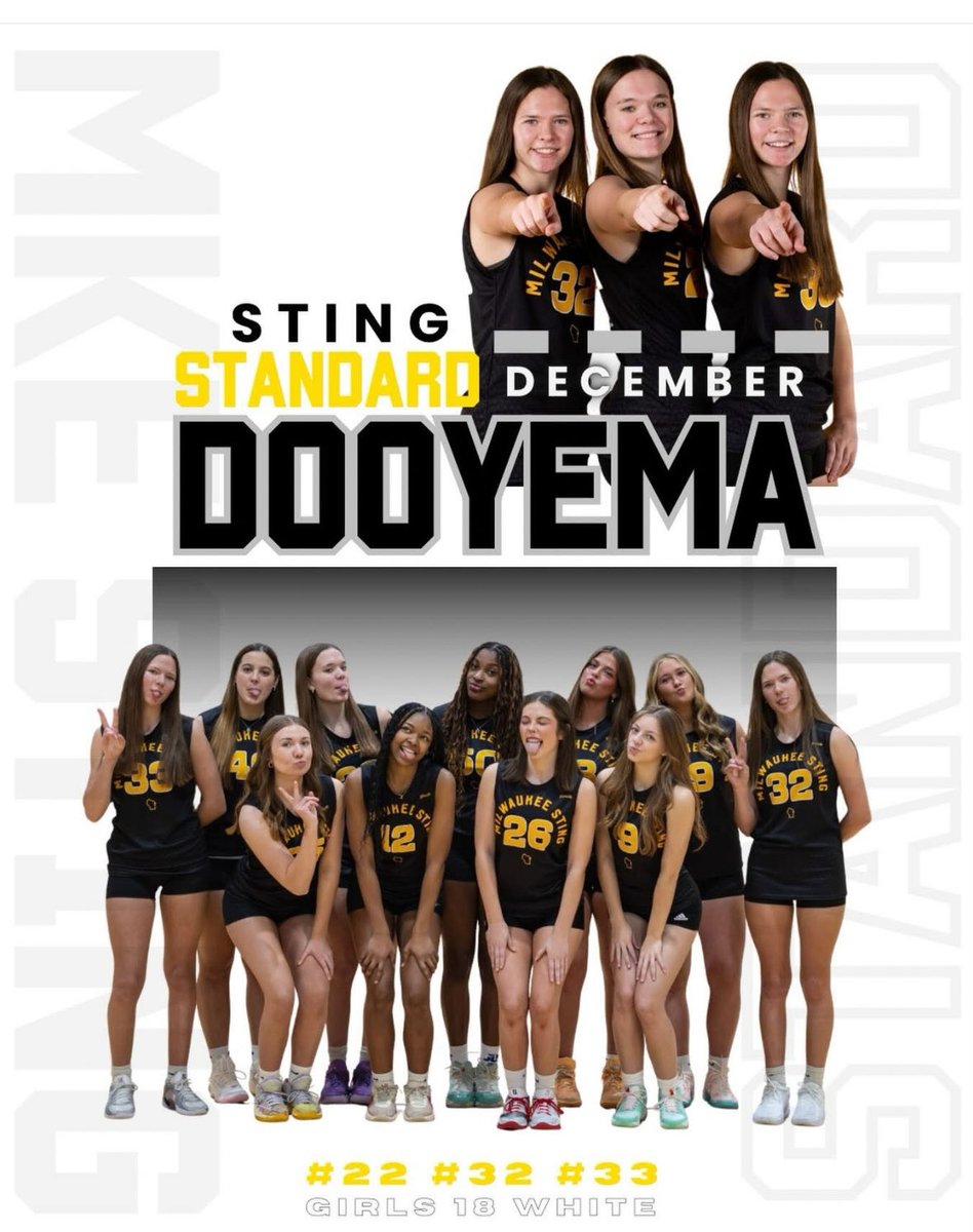 Milwaukee Sting 18 White - 2026 tweet media