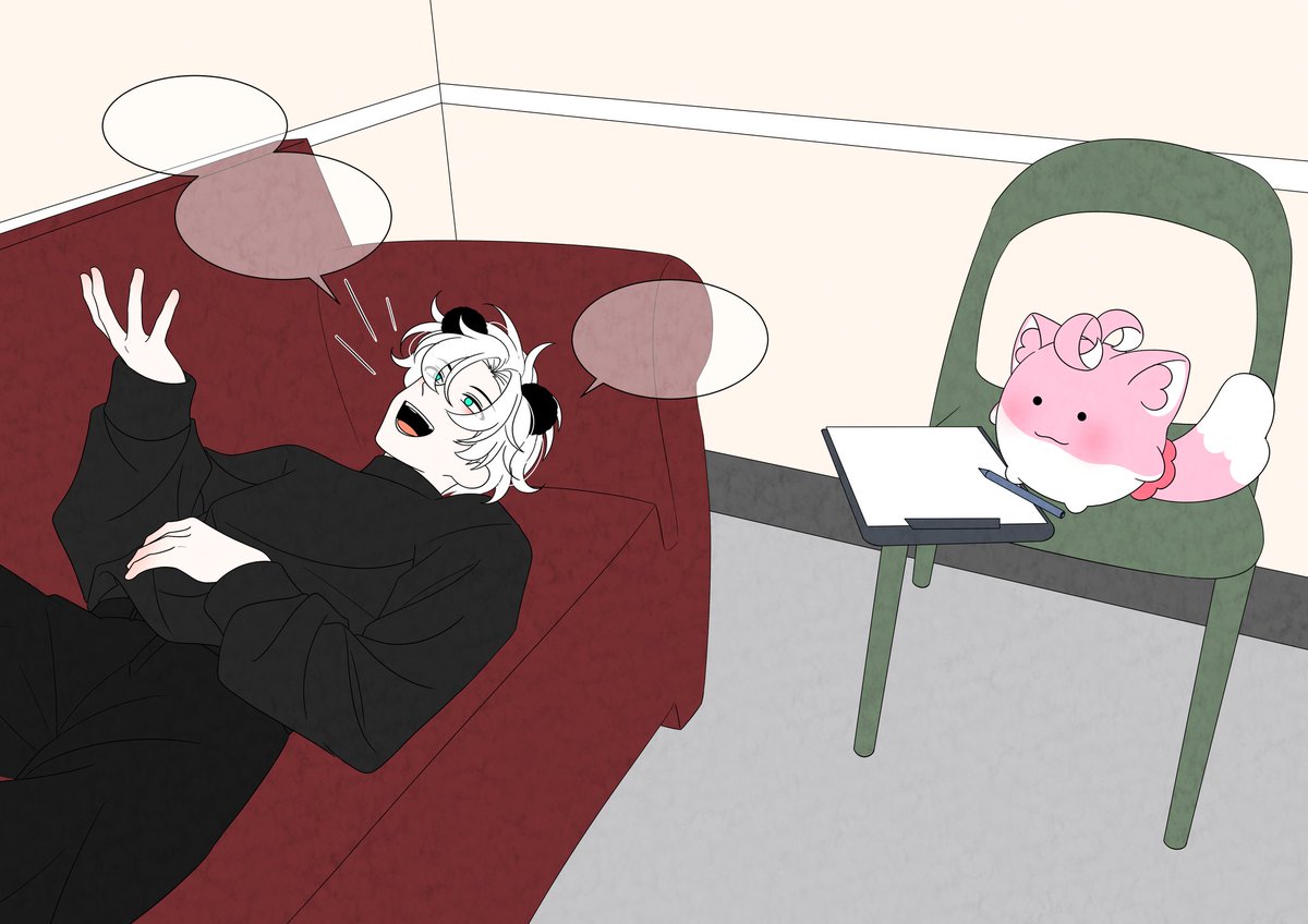 #eta_art
고양이가 고민을 들어줘요
(짤 트레)