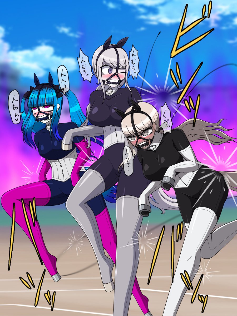 新年一発目はやはりポニーガール。
hndrよりkrfj、kwn、ammyの3人です。 

訓練と称して何故かポニー調教を受けさせられる、みたいなシチュです。 