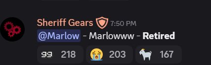 sillykaielle's tweet photo. Marlow retired the Vanilla GM.

damn what a start to 2026. https://t.co/QU7VAZT46Y