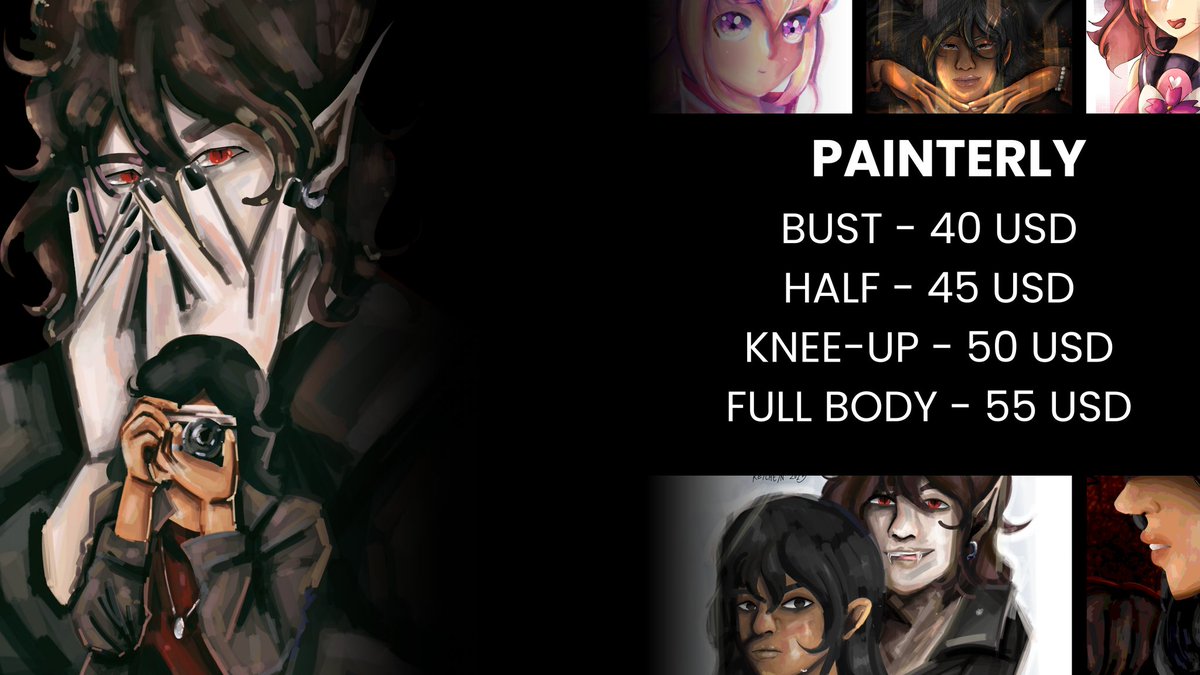 _KeyCheyn_'s tweet image. Taking my shot here. For those who are interested, kindly send me a DM on my Bluesky, @/keycheyn.bsky.social

Comms OPEN

Hello! I'm now offering my current main styles. You can see my other rates, info, details, and portfolio on: sites.google.com/view/shane-mag…