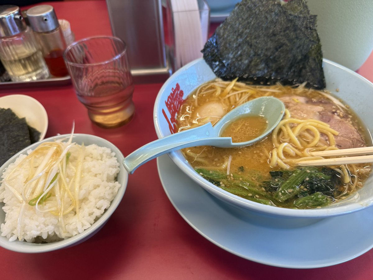 山岡家やっぱ最高ー　特味噌しか勝たん！