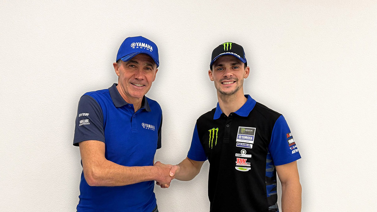 El cinco veces campeón del mundo Tim Gajser afrontará el Mundial de MXGP 2026 como piloto del Monster Energy Yamaha Factory Team. <a href="/mxgp/">MXGP</a> <a href="/mxgpspain/">MXGP Spain</a> <a href="/yamaharacingcom/">Yamaha Racing</a> <a href="/YamahaMotorEU/">Yamaha Motor Europe</a> <a href="/TimGajser243/">Tim Gajser</a> 
moto1pro.com/enduropro/actu…