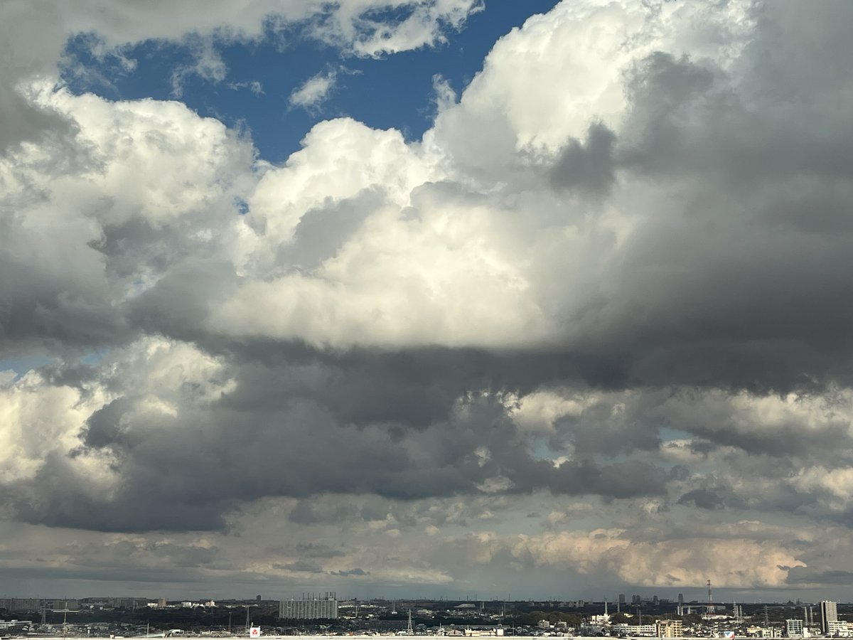 u_minatuki's tweet image. 冬の関東平野の空じゃないんよ