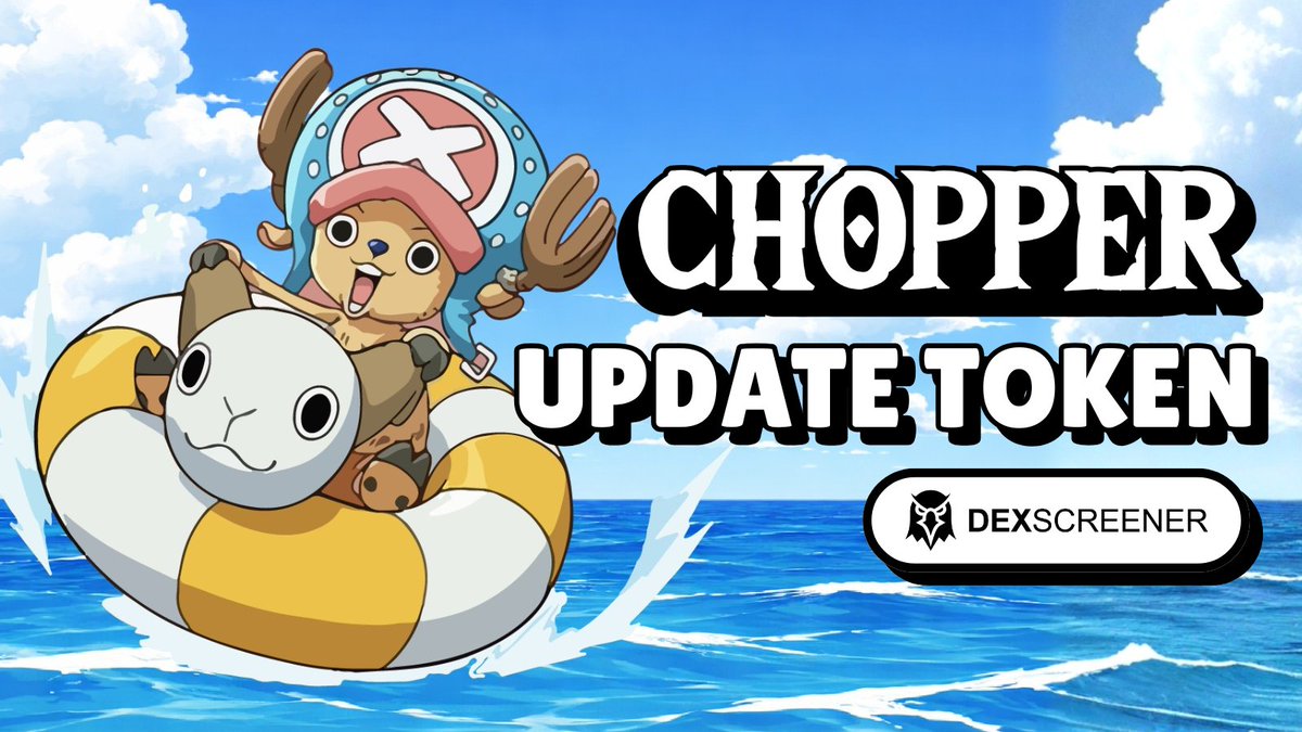 🔔 $CHOPPER Token Update
Progress is moving, charts are forming, and the crew is growing 🦌⚓
dexscreener.com/solana/AcVtWc8…