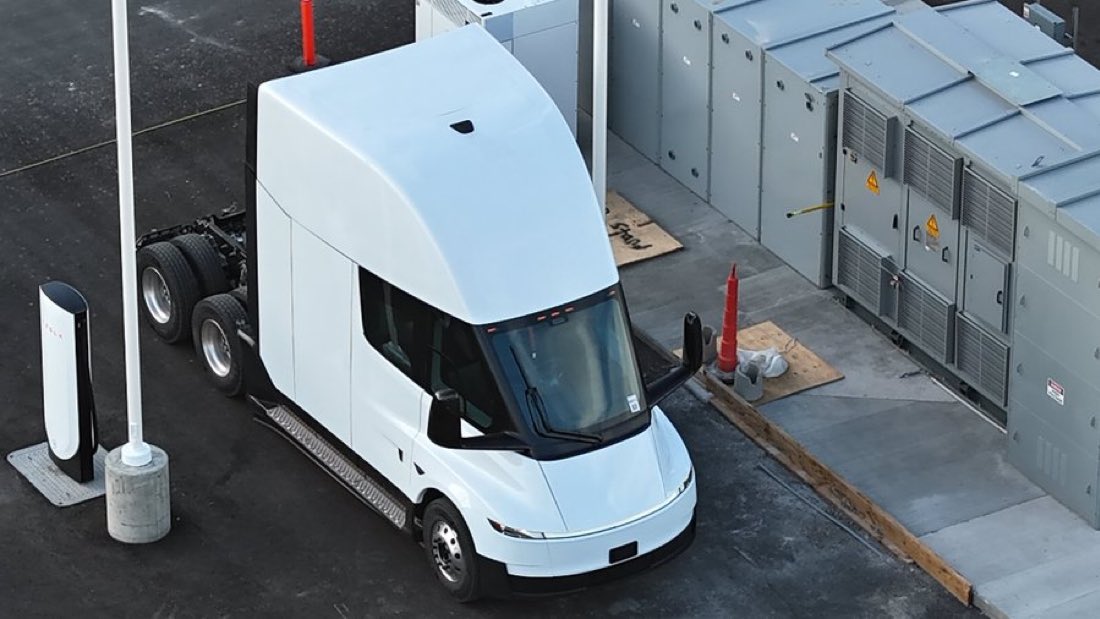 Thoughts on the new Tesla Semi design seen?