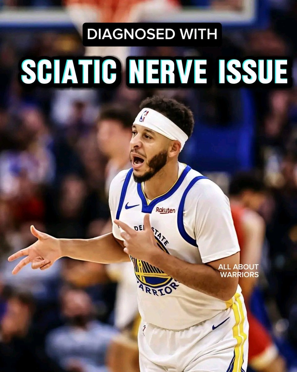 GoldenStat70782's tweet photo. Report: Seth Curry had an MRI on his lower back/pelvis that confirmed a sciatic nerve issue, per source. He will be re-evaluated in two weeks. https://t.co/w6zosEtl24