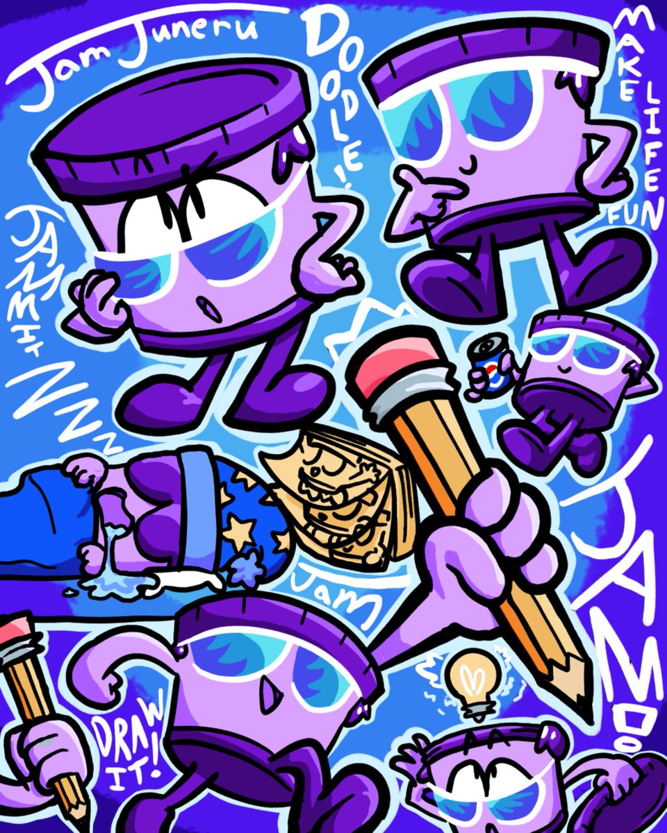 To every fellow artist out there, just KEEP ON DRAWIN', JAMMIT! #doodle