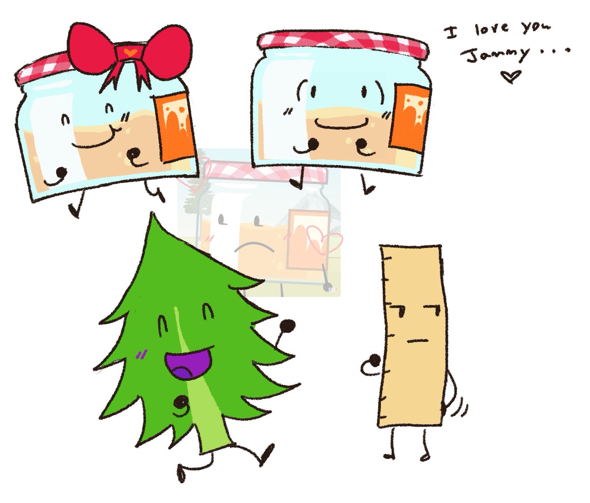 i like jammy and the others are there i guess #bfdie #bfdi