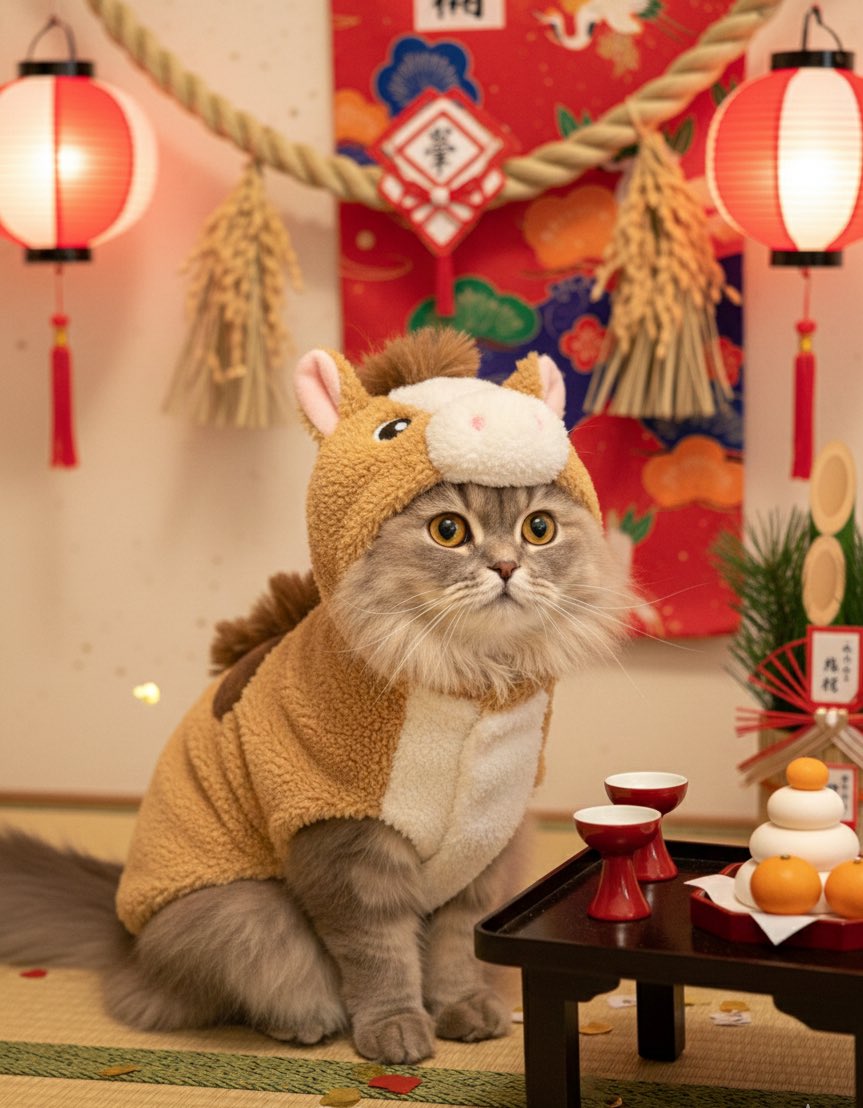 TSUKUNE_KAWAII's tweet photo. あけましておめでとうございます🎍
今年もつくねが健康に幸せに過ごせますように🐴⭐️ https://t.co/YhOrv1JAAu