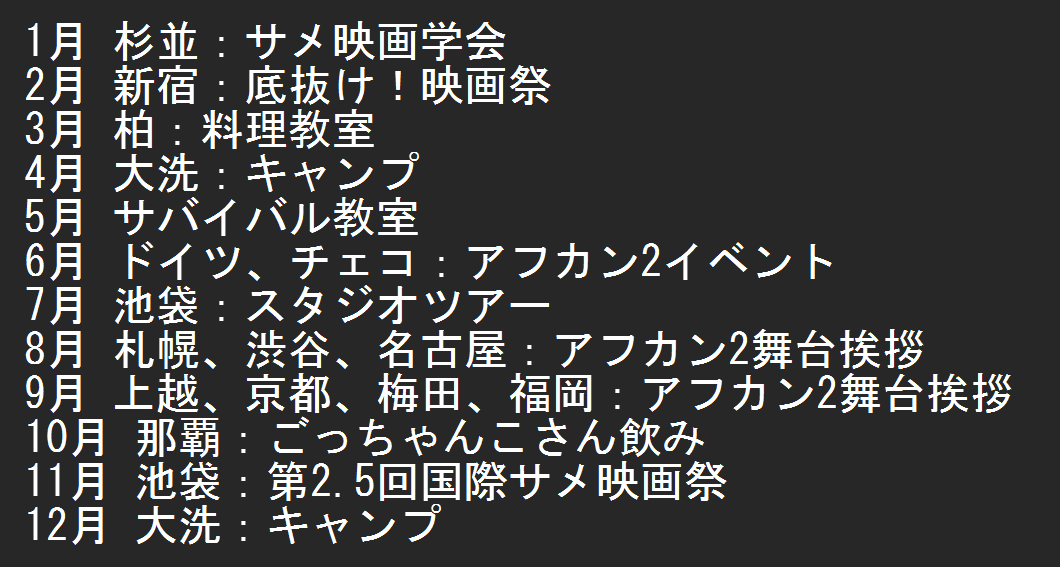 ikeiya_akfn's tweet image. #2025年振り返り イベント編
もっと色々あった気がしますが、だいたいサメかアフカンに見える🤔