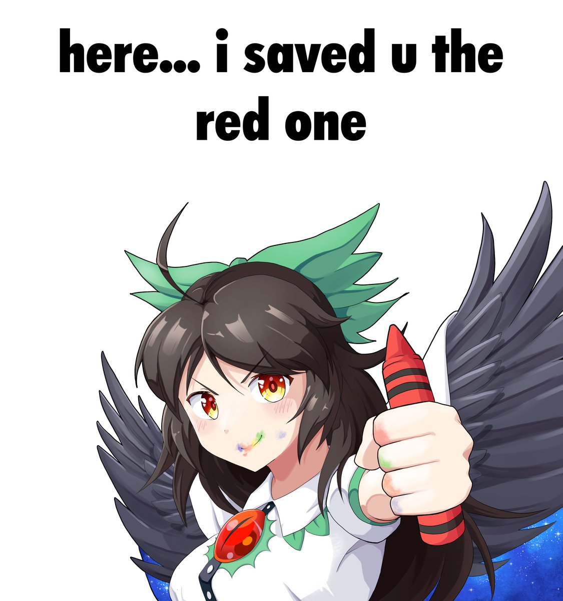 the red ones are the yummiest
#touhou #東方Project