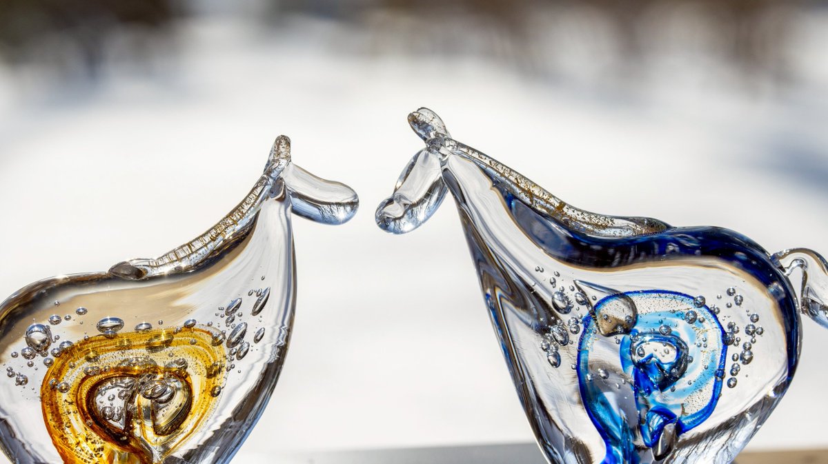 2026年の #干支 は「午」 午モチーフの硝子の置物はいかがでしょう