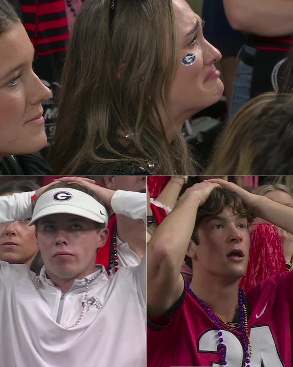 GEORGIA FANS CAN'T BELIEVE IT 😳