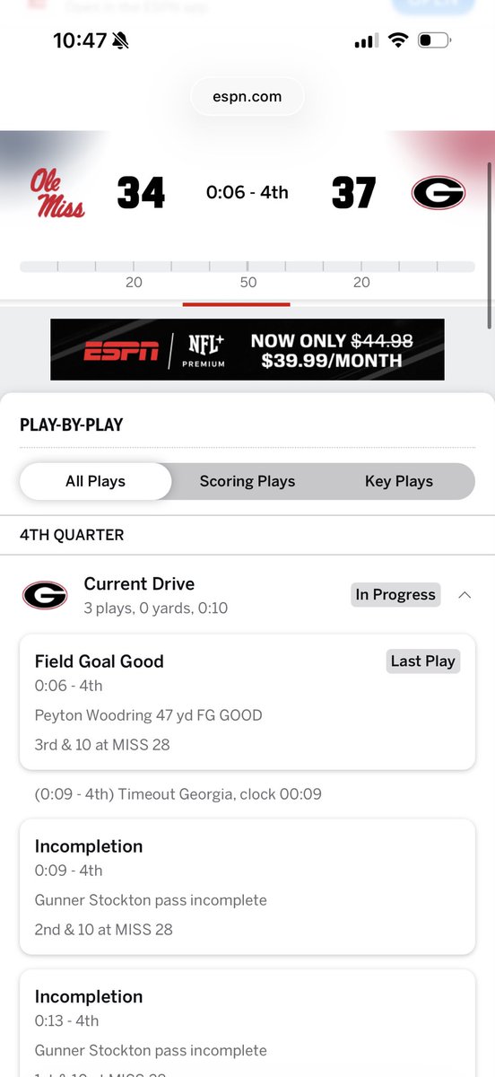 scfrench24's tweet photo. @espn You have the wrong team winning!🤦‍♂️ https://t.co/1y28CeF6C6