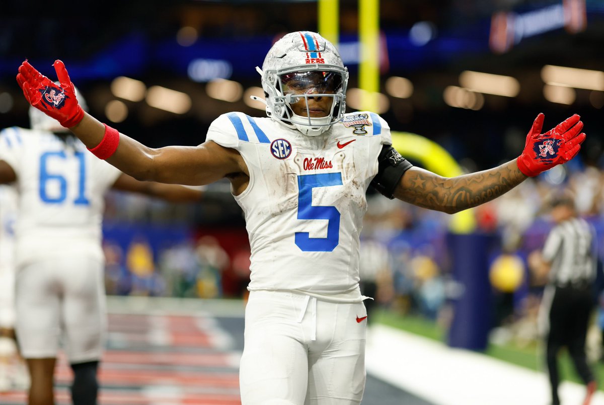 Underdog's tweet image. Last time winning a national title

Oregon: Never
Indiana: Never
Ole Miss: 1960 (Co-Champs)
Miami: 2001