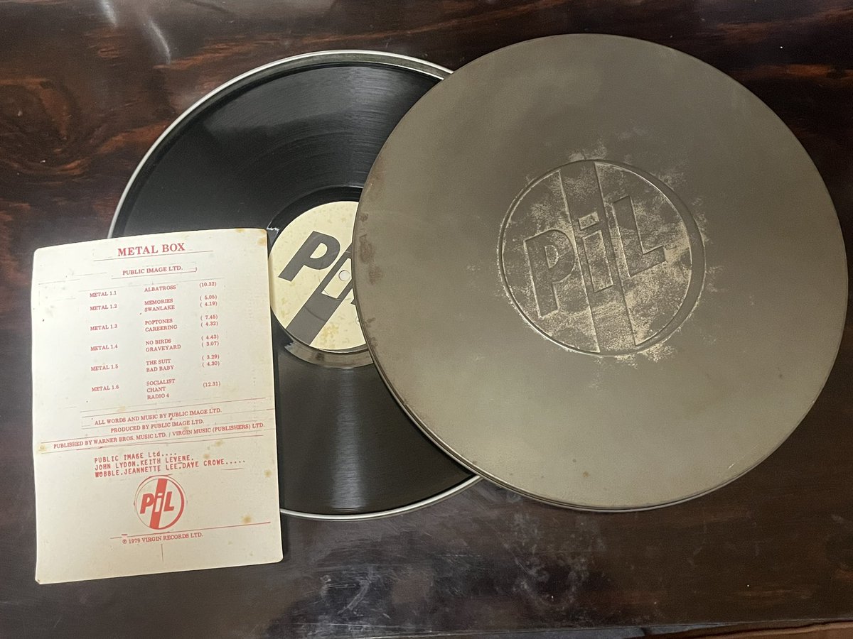 実家サルベージ Public Image LTD METAL BOX #PIL