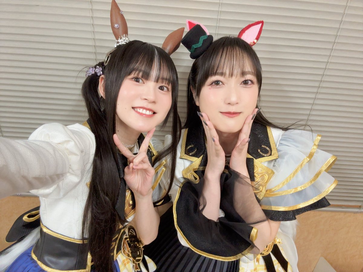 ももいろ歌合戦 オフショット📸 #ウマ娘