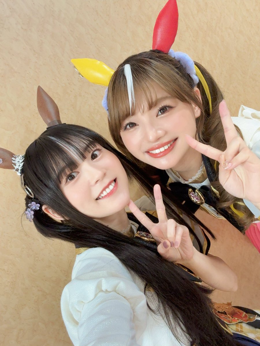 ももいろ歌合戦 オフショット📸 #ウマ娘