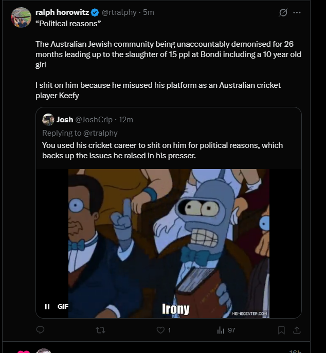 JoshCrip's tweet image. And he's blocked me. What an absolute coward.