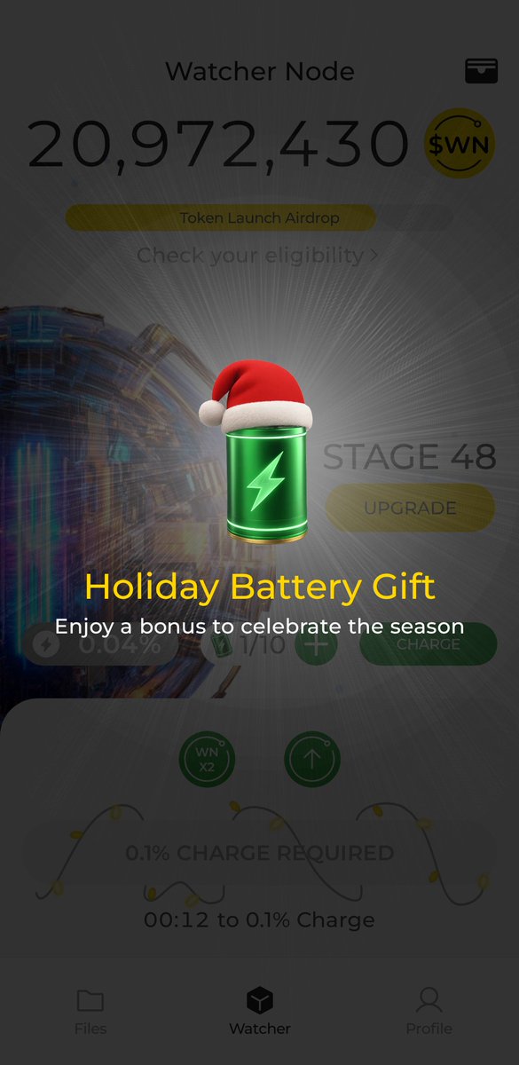 MT_sakib's tweet photo. Just got my Holiday Battery Gift from DeNet!

Join me as a storage network validator and use this bonus to boost your Watcher Node’s earnings.

📱💰 Join with my link and start earning: https://t.co/UidLVGAG46

Enter my code: 0x3e54b58321f95008771f1c8c2c7a2a0ed39cdb25 https://t.co/zBm2IJNzwo