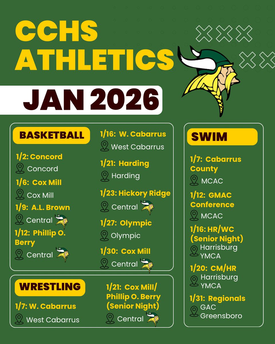 Central Cabarrus Vikings tweet media