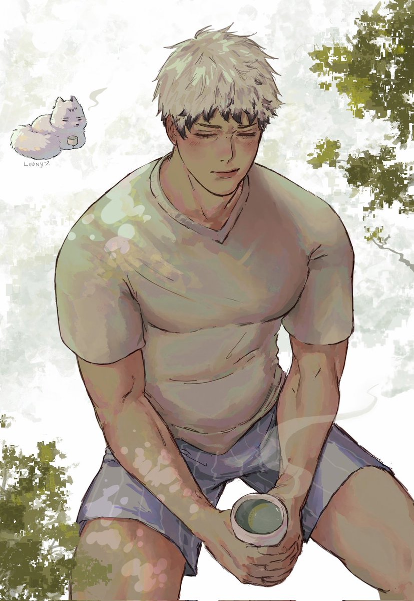 Freaka_LoonyZ's tweet image. Good morning rice farmer Kita Shinsuke who did not feel like getting up early but did so anyways because that's what he does, we love you 🩷
#kitashinsuke #Haikyuu #haikyuufanart