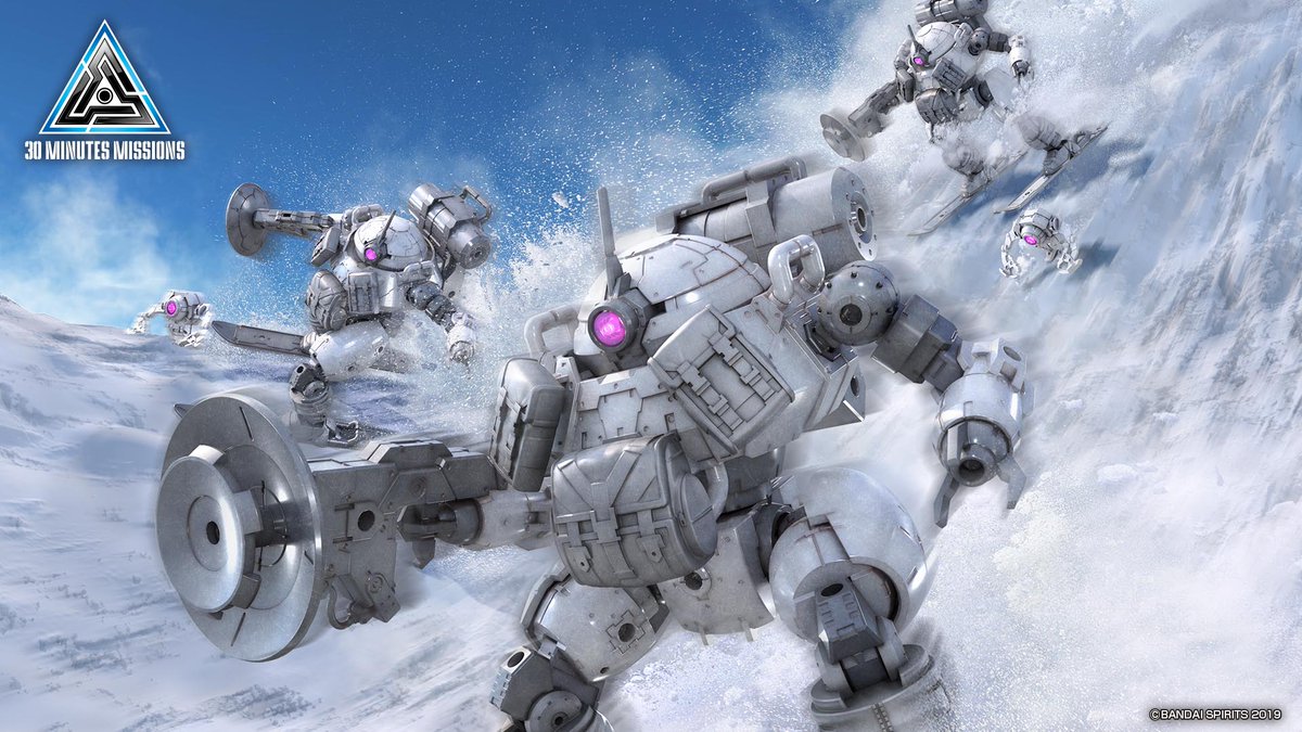 戦闘セット　弾帯　弾のう大×2 小×2 機体紹介＆イラスト公開！】 bEXM-6 ラウンドノヴァⅡは 各惑星の冬期