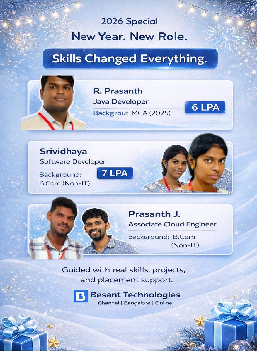 Besant Technologies tweet media