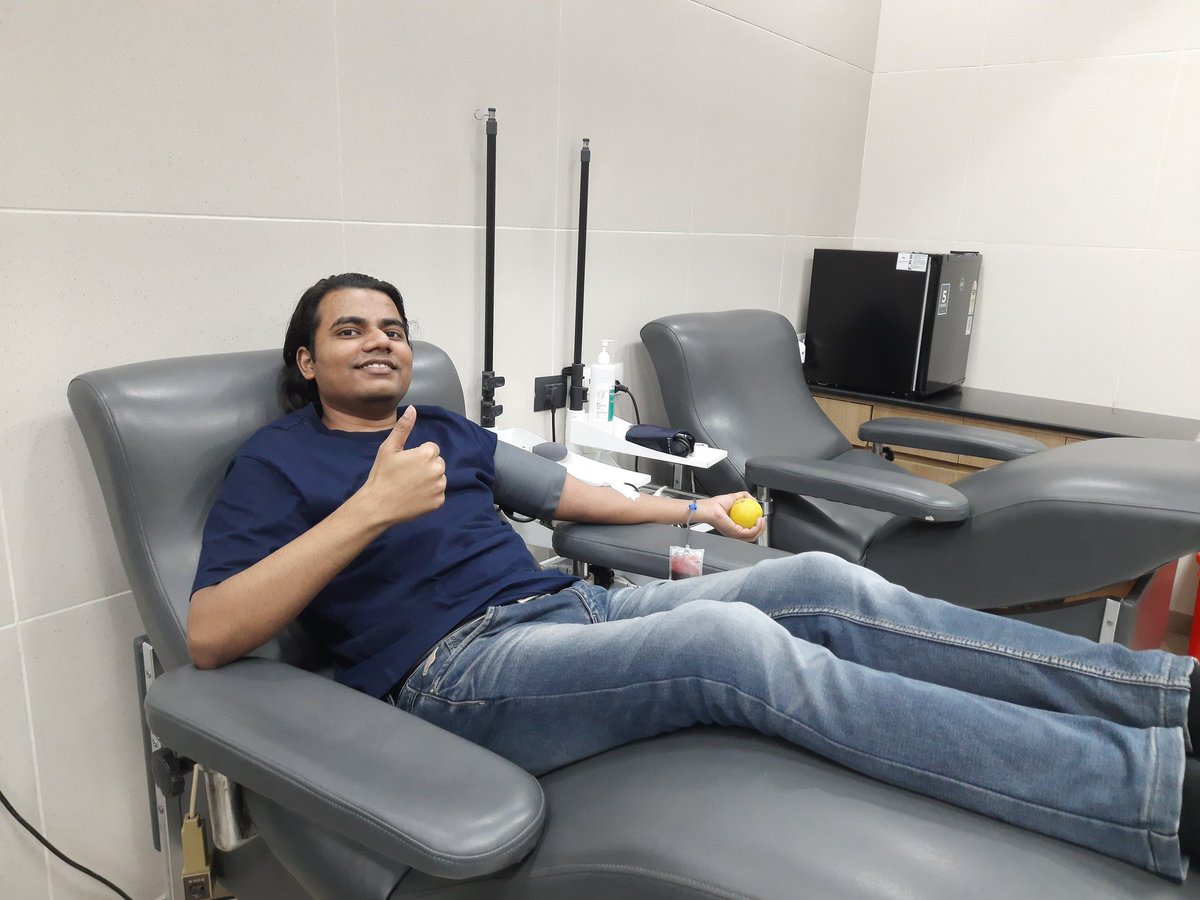 charliemicasa's tweet photo. On the occasion of new year 2026, I donated my precious O+ blood and completed my 8th overall blood donation at RGCIRC, Rohini https://t.co/Q3FDDgn8Qg