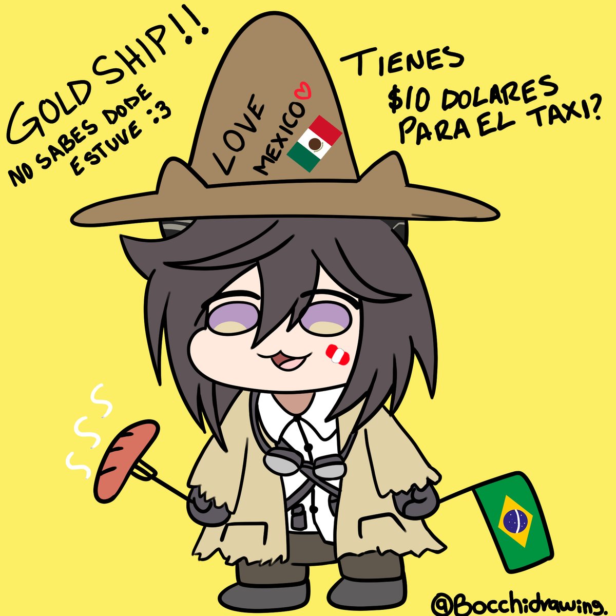 BocchiDrawing's tweet image. Day 1 Staygold #umamusume