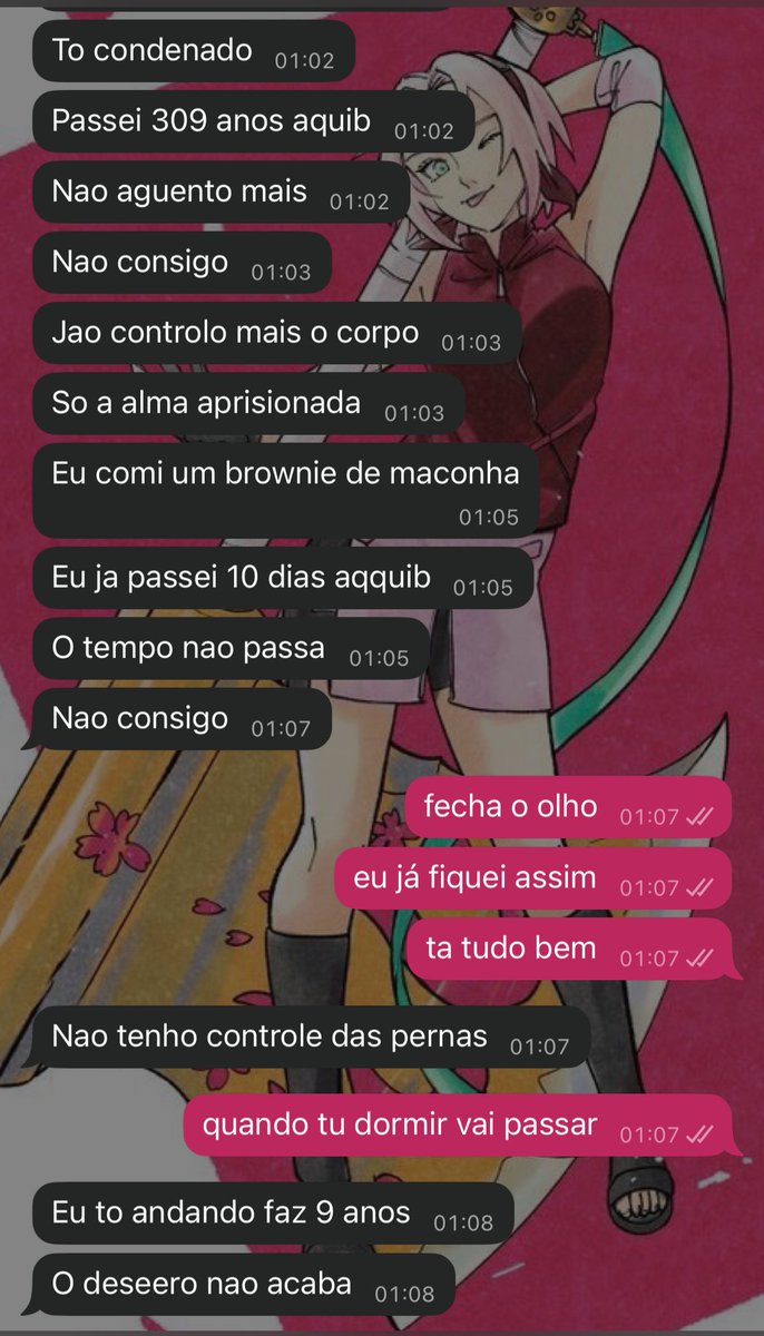 himebruna's tweet photo. meu amigo chapado achado que vai morrer por causa de maconha meu deus https://t.co/tQ4YrcbDpo