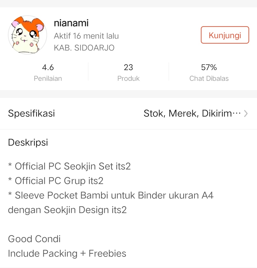 oddandry's tweet image. Edisi bantu temen 
WTS WTS 
yang mau cek disini ya atau nego2 bisa langsung rep aja 
👇
s.shopee.co.id/8065uPiQPa