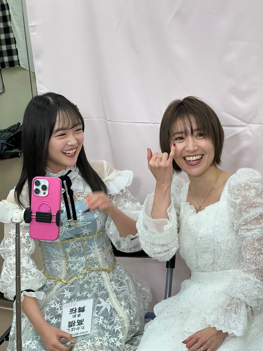 こんにちは！ 実は先日大島優子さんのインスタライブにお邪魔させて