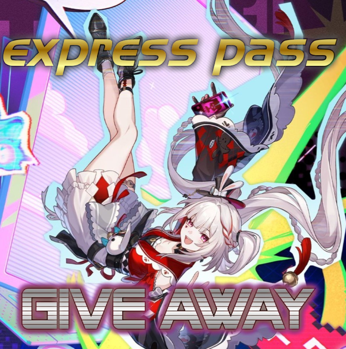 Alright guys! As promised in celebration of the reveal of the first of 4.0 characters I am hosting an express pass give away!
Rules: like and re-tweet no need to follow if you are not interested in 4.0 but if you are its appreciated! 
Cheers to the new HSR World! 🥳🥂🎭💖💘
