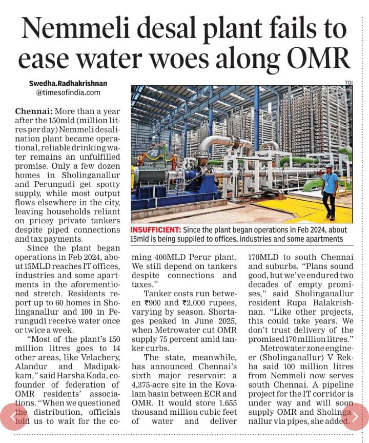 Thanks <a href="/Swedha_RK/">Swedha Radhakrishnan</a> <a href="/timesofindia/">The Times Of India</a> <a href="/TOIChennai/">TOIChennai</a>  for telling our story.