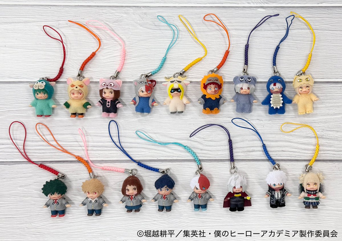 僕のヒーローアカデミア トレーディングコスチュームキューピー