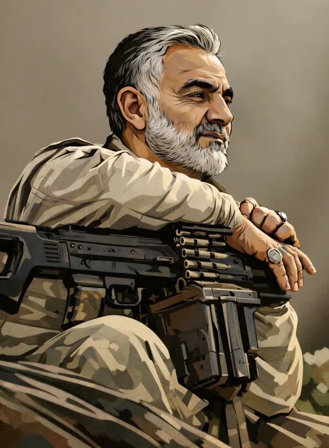 حتــی نشســــته در سڪوٺ هم نقشـــه ابر قـــدرت ها را 
خنثــــی می ڪرد...!!
#ایرانمرد
#رفیق_خوب_ما