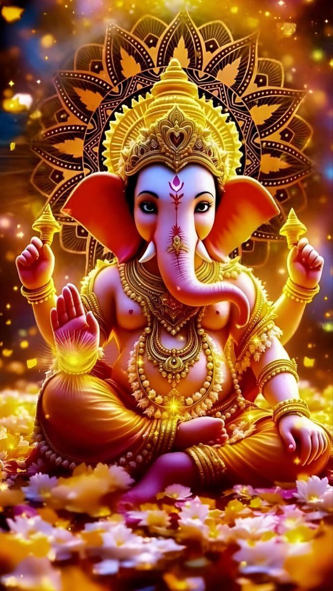 वक्रतुंड महाकाय सूर्यकोटि समप्रभा।
निर्विघ्नं कुरु मे देव सर्वकार्येषु सर्वदा॥ 🙏🙏

হে বাঁকা শুঁড়বিশিষ্ট, বিশাল দেহধারী, কোটি সূর্যের ন্যায় দীপ্তিমান দেব!
হে দেব, আমার সমস্ত কাজে সর্বদা বাধা দূর করে দিন।

Happy New Year
#FridayFitness
Sanatan Dharma
shah satnam ji