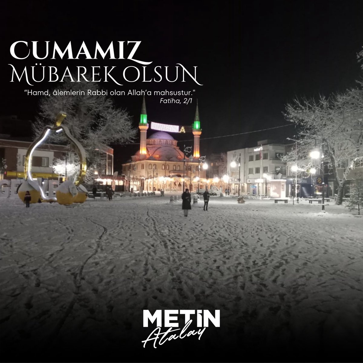 Rabb’im gönlünüzdeki tüm hayır dualarınızı kabul etsin.
#HayırlıCuma’lar