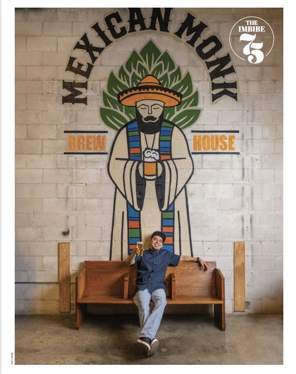 RayRickyRivera's tweet image. Kicking off the new year being named to @imbibe 75 for Mexican Monk Brewhouse! 

What an honor to be featured on a list of “People And Places Around The World Shaping The Way You’ll Drink In 2026 And Beyond”.  #imbibe75 #imbibe